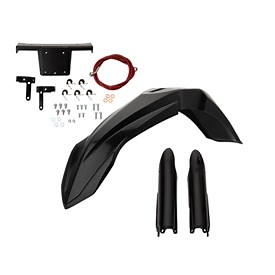 Tusk KTM Motorcycle High Fender Kit | Install