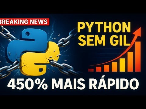 🚨 FIM DO GIL: Python e NumPy 100% Multithreaded! (Benchmarks Reais)