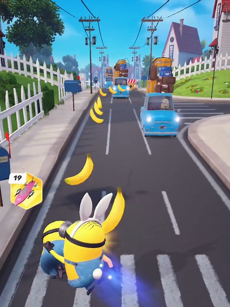 Bunny Run: Play Happy Home in Minion Rush Gameplay