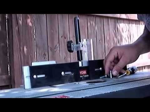 'Zeroing' your Ryobi Router