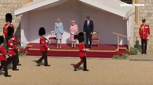 President Biden, first lady meet Queen Elizabeth II