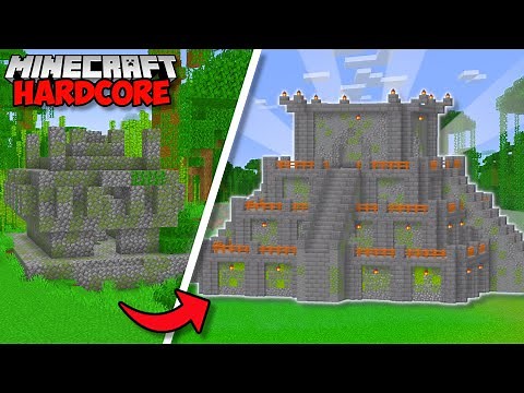 I Transformed A JUNGLE TEMPLE in Minecraft Hardcore (#95)