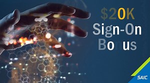 13 reactions | What would you do with an extra $20K? SAIC is offering an enhanced sign-on bonus for select National Intelligence positions. #SAIC Hiring Priority – View eligible positions here: jobs.saic.com/20k #NationalIntelligence #NationalSecurity #IntelJobs #Intelligence | SAIC | Facebook