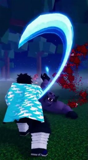 this roblox character was made by AI 😳,roblox character,tanjiro