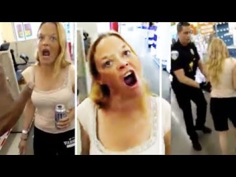 Drugged Out Lady Gets Arrested After Harassing Store Employee