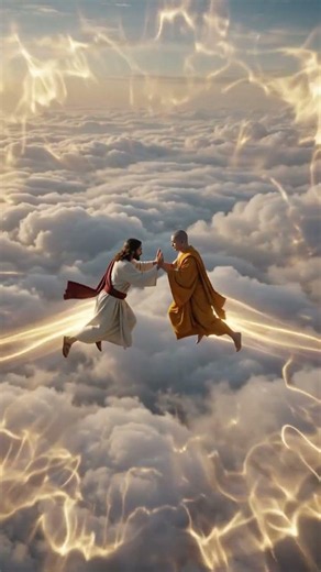Jesus and buddha mid journey