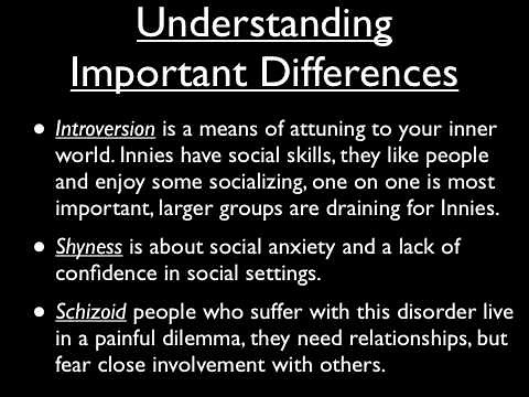 Understanding the Introverted Child - Part 1