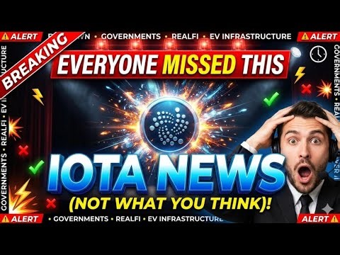 IOTA PRICE EXPLOSION INCOMING | 170% Target Revealed + RealFi GAME CHANGER 🚀