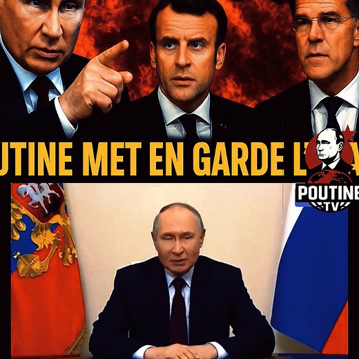 172K views · 9.3K reactions | Poutine ne joue pas ces dernières heures: Il met en garde l'OTAN | Poutine TV | Facebook