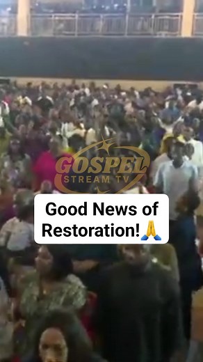 15K views · 1.7K reactions | Good News of Restoration This Week!  - Apostle Joshua Selman . . . ✋ #ApostleJoshuaSelman #KoinoniaAbuja #gospel #facebookviral #favor #newweek #socialmedia | Gospel Stream Tv | Facebook