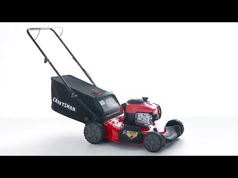 CRAFTSMAN M110 140-cc 21-in Gas Push Lawn Mower with Briggs & Stratton Engine