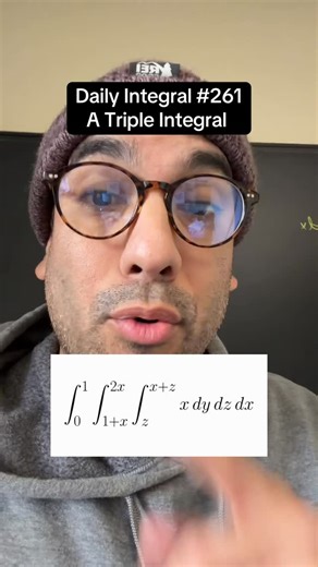 Miguel Santiago on Instagram: "Triple it and pass it to the next one #mathematics #calculus #mathproblems #mathskills #mathstudent"