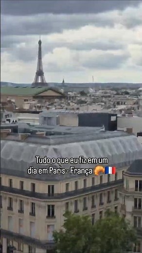 O melhor de Paris em um dia 🇫🇷✨ #paris #viagem #travel