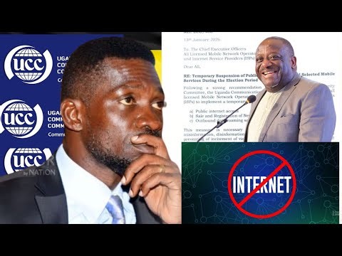 INTERNET OFF!-UCC ORDERS SHUTDOWN AHEAD OF ELECTIONS:PUBLIC INTERNET, SIM REGISTRATION SUSPENDED!