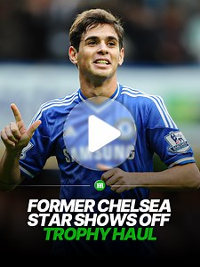 Former Chelsea star Oscar has revealed his vast trophy collection as he reminisced on his career after his confirming his retirement last month. The Brazilian, 34, had collapsed in training during a Sao Paulo training session at the end of last year, leading to his decision to retire. Oscar had been diagnosed with vasovagal syncope, a common type of fainting caused by a sudden drop in blood pressure and heart rate. The condition, which is not considered life threatening when managed appropriatel