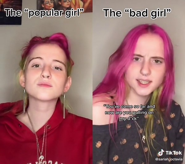 #duet with @sariah_octavia #pov: A teacher makes fun of a transgender girl so the “popular” and “bad girl” stand up for her. #foryou #acting #lgbtq #loveyourself