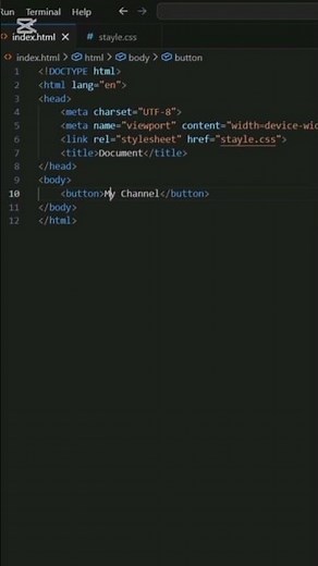 🔥Turn Any Link Into a Button in HTML (Easy Trick!)