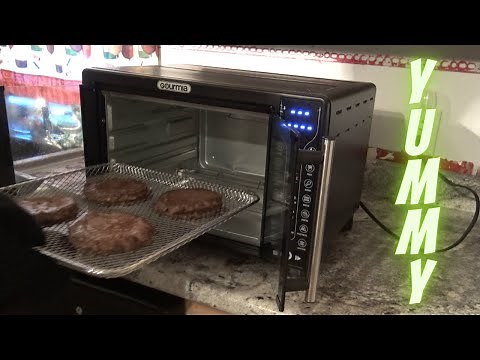 Air Fryer Frozen Burgers | How To Cook Frozen Hamburger Patties In The Air Fryer | Gourmia