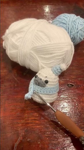 How to Crochet Snow Sea Seal for Beginners Step by Step #YarnyPets