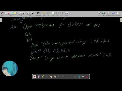 SEE File handling in QBASIC part 1