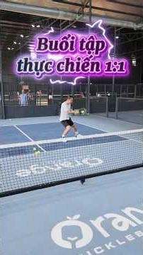 Buổi tập nâng cao thực chiến 1:1 cùng #henrypickleball