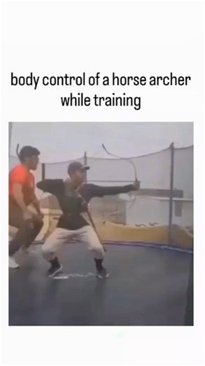 perce_ptiveyed on Instagram: "The video depicts Korean-style horseback archery training on a mechanical simulator mimicking a galloping horse, showcasing the rider's precise body control to fire arrows accurately while facing backwards. Horseback archery originated in ancient Korea during the Goguryeo period (37 BCE–668 CE) and became a cornerstone of Goryeo dynasty (918–1392) military tactics, enabling swift cavalry assaults against larger forces. Research on postural control in traditional arc