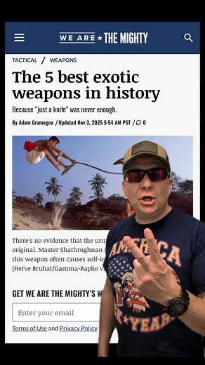 24K views · 28 reactions | Full List: https://www.wearethemighty.com/mighty-history/top-5-best-exotic-weapons-in-history/ | We Are The Mighty | Facebook