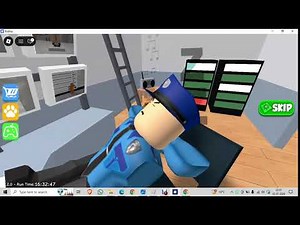 Roblox Escape Prison Obby 🚔 | Funny Gameplay | Escape Obby by KARUN , Roblox obby gameplay