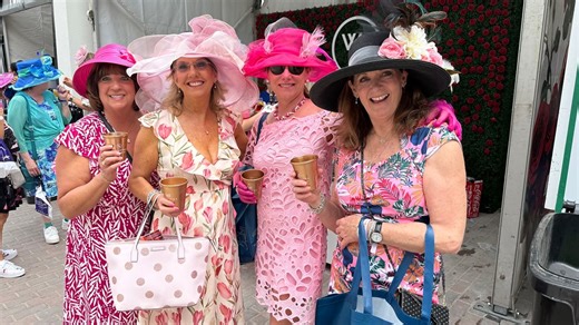 The color pink’s special meaning on Oaks Day