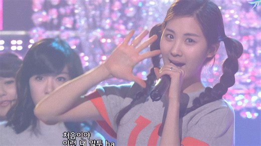 少女时代-《Oh！》KBS.音乐银行.4K.60帧