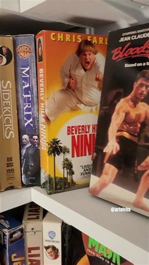 VHS Martial Arts era! 80s & 90s Movie Collection