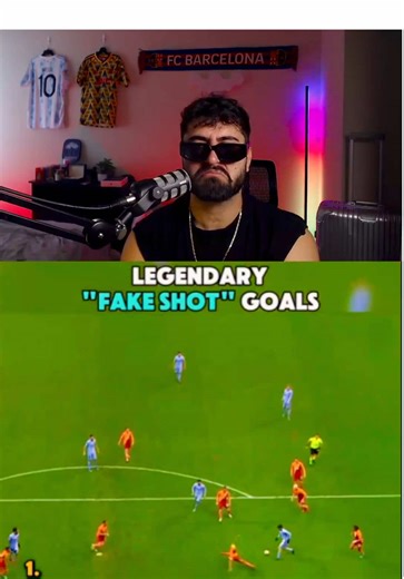 Legendary FAKE shots!🔥 #footballtiktok #reaction #futbol
