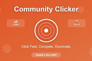 Reddit Community Clicker - Speed Competition Game