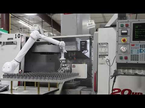 Unattended CNC Machining | Robot Automation for Lights-Out Production