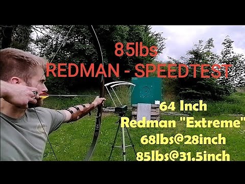 85lbs REDMAN im Extrem-Speedtest #1 / Chris und Tom testen Extrembögen. Thomas Brugger Bogenschießen