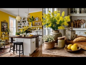 Boring to Beautiful: A Butter Yellow Vintage Farmhouse Kitchen Transformation