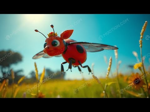 Baba Black Sheep and Moo Ladybug Kids Poem