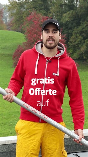 Gründliche Solar-Reinigung vom Team Rot