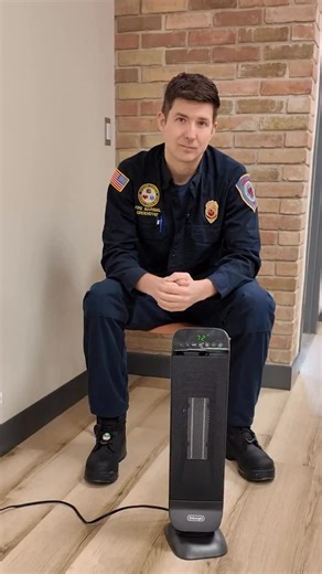 Space heater safety tips: Place heaters on a level surface at least 3 ft away from flammable objects; Always plug heaters directly into wall outlets; Use heaters with an auto-shut-off; Turn off heaters when sleeping or leaving a room. #firedepartment #cityofholland #spaceheater #safety #firefighter | City Of Holland, Michigan - City Hall