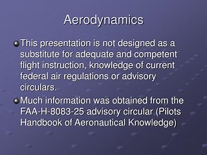 Aerodynamics - SlideServe