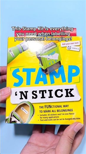 Have fun stamping and labelling using the Stamp 'N Stick Typomatic! 🏷️ #NationalBookStore
