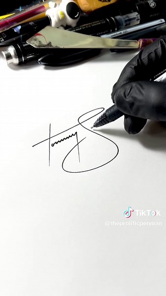 Creative Signature Ideas for Initials 'TS'