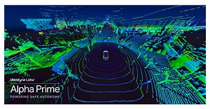 Velodyne Lidar推出市面上最先进的激光雷达传感器Alpha Prime™