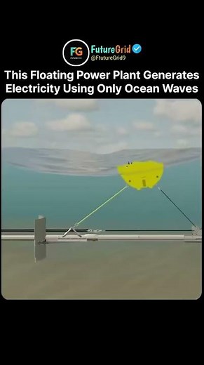 Floating Power Plant That Runs on Ocean Waves | Unlimited Clean Energy