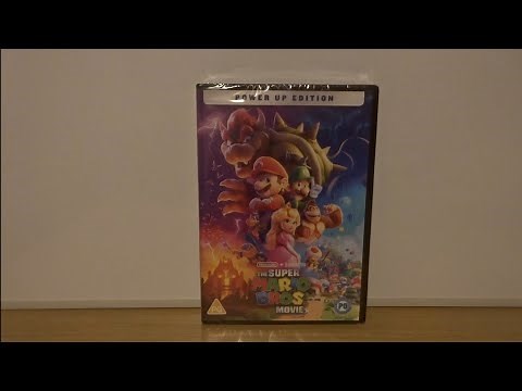 The Super Mario Bros. Movie (UK) DVD Unboxing