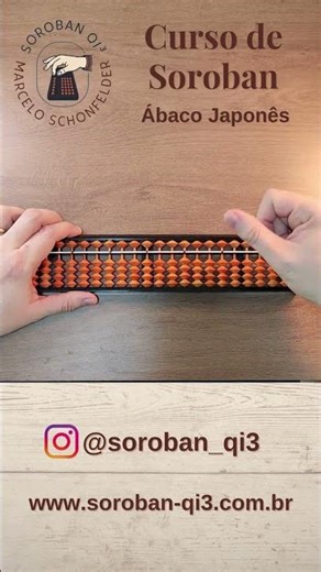 Movimentação dos Dedos no Soroban