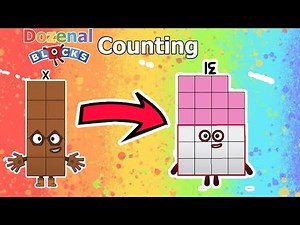 DOZENAL BLOCKS MEET NUMBERS FROM DEK TO DO EL LEARN COUNTING DUO DECIMAL NUMBERBLOCKS