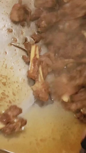 Delicious Meat Cooking Process in a Kitchen