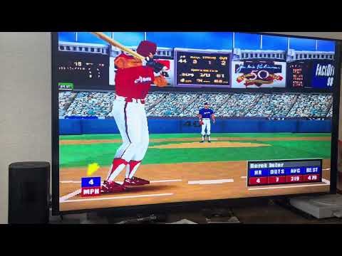 MLB 98 PS1: Rookie Derek Jeter Home Run Derby Challenge