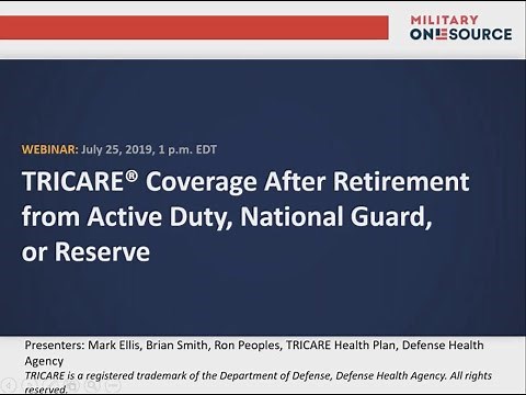 TRICARE Coverage Options After Retirement